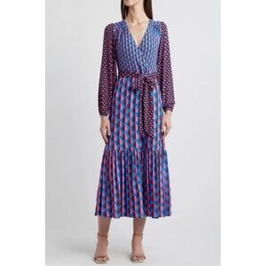 😍Boden Ophelia Wrap Midi Dress😍